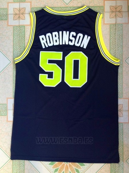 Camiseta Navy David Robinson #50 Azul